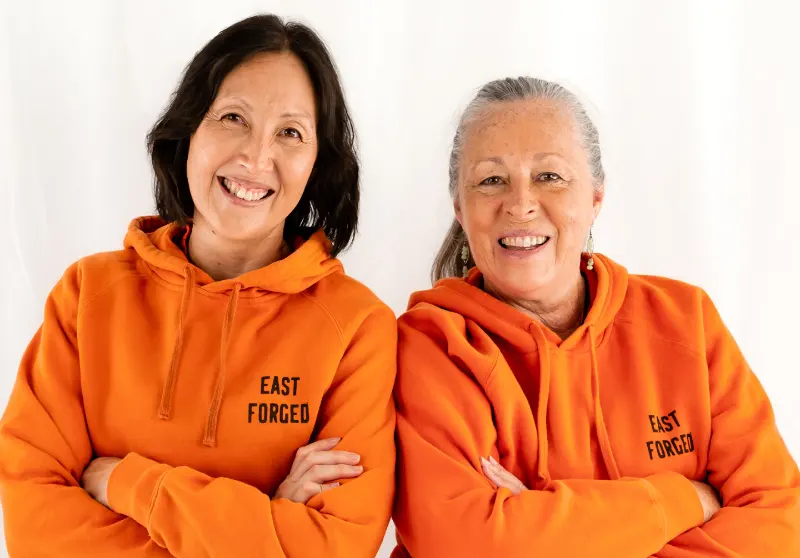 Kym and Tania of East Forged